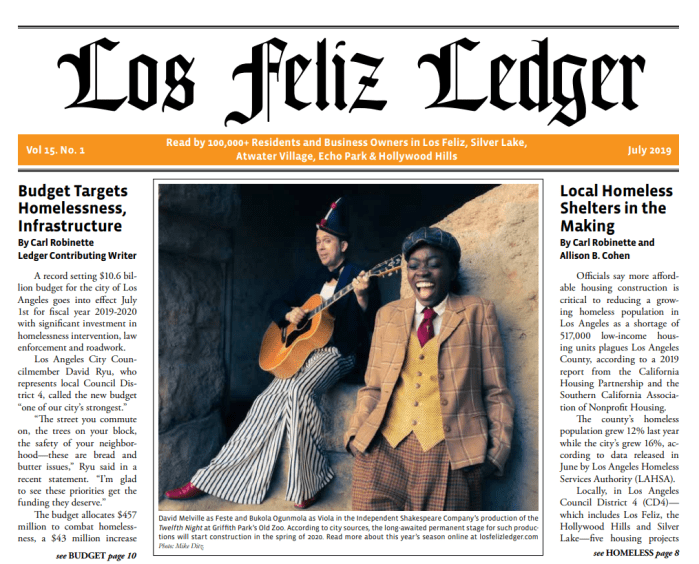 homeless housing news los feliz ledger carl robinette silver lake los feliz atwater village hollywood