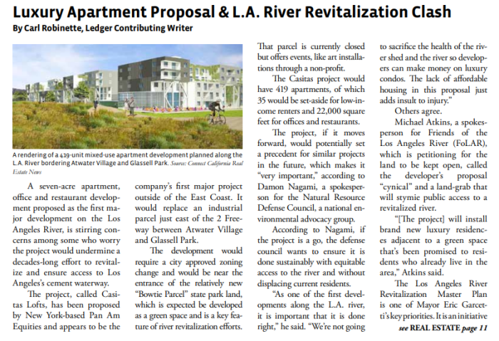 carl robinette casitas lofts los feliz los angeles news river la river