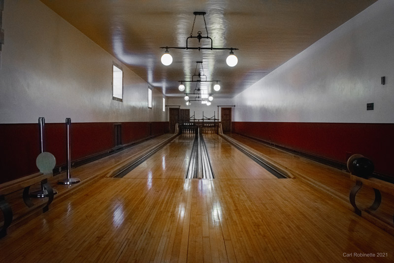greystone mansion there will be blood bowling alley