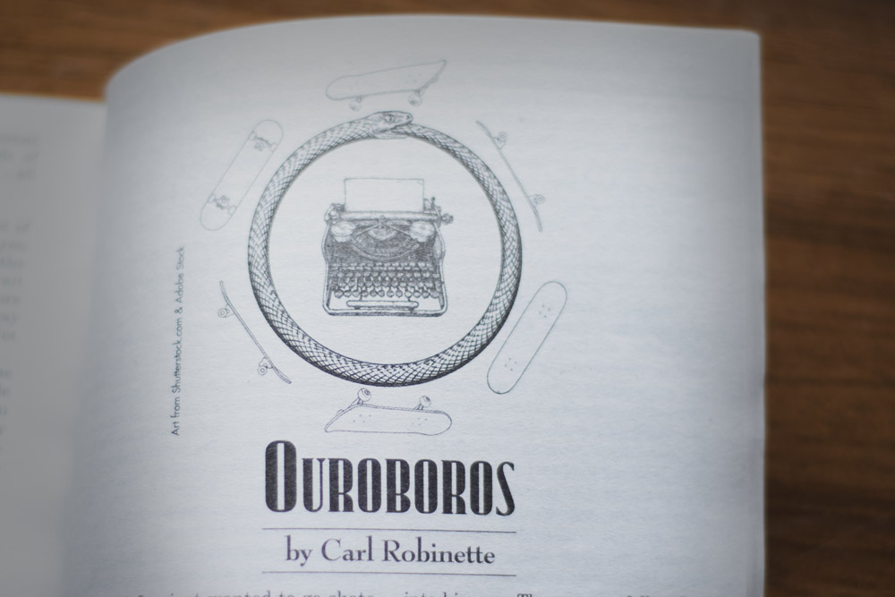 ouroboros story carl robinette ellery queen fiction